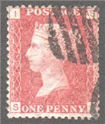 Great Britain Scott 33 Used Plate 146 - SI